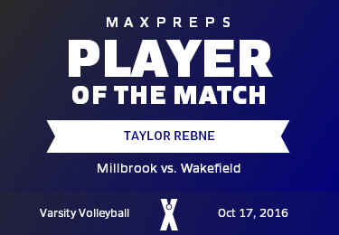 #10 Taylor Rebne Player of the Game badge