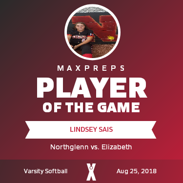 #66 Lindsey Sais Player of the Game badge