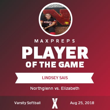 #66 Lindsey Sais Player of the Game badge