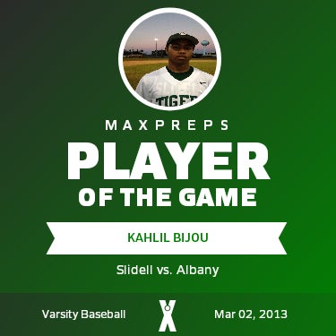 #8 Kahlil Bijou Player of the Game badge
