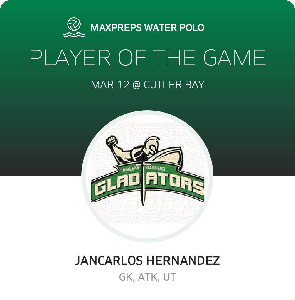 Player of the Game