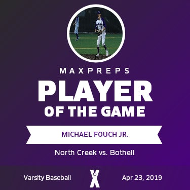 #5 Michael Fouch Jr. Player of the Game badge