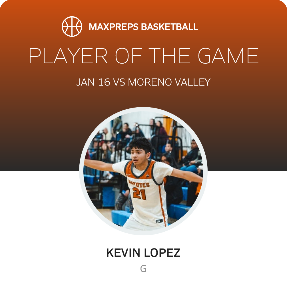 Player of the Game