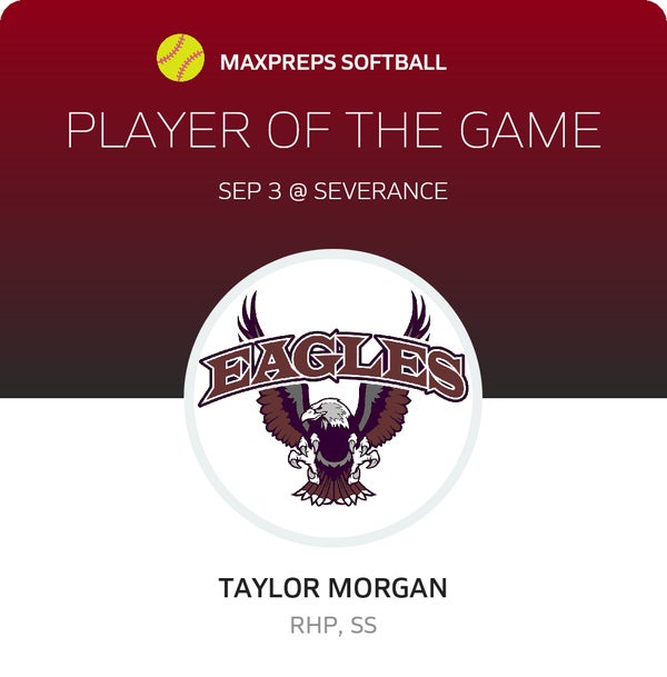 #33 Taylor Morgan Player of the Game badge