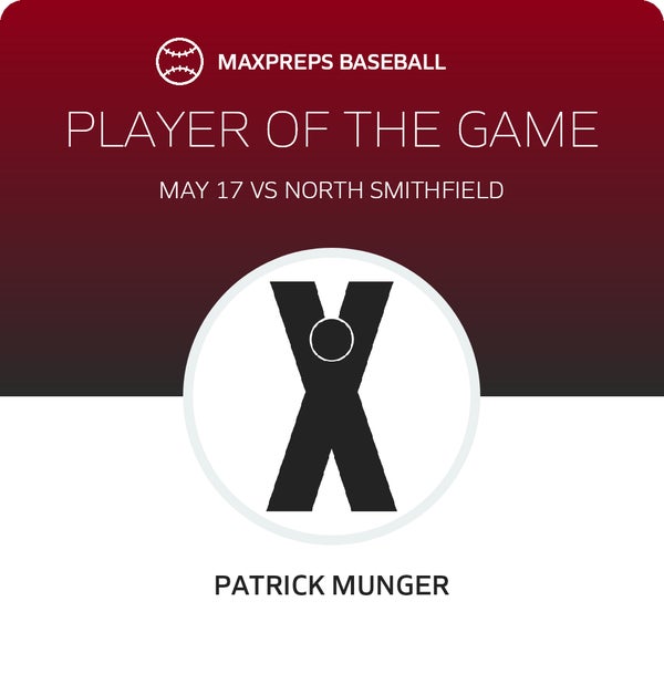 #4 Patrick Munger Player of the Game badge