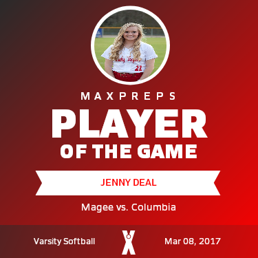 #21 Jenny Deal Player of the Game badge