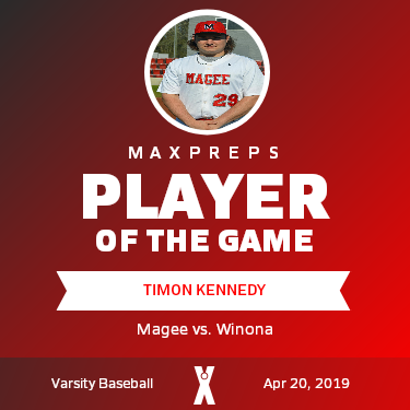 #29 Timon Kennedy Player of the Game badge