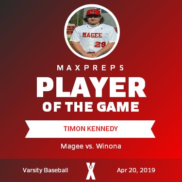 #29 Timon Kennedy Player of the Game badge