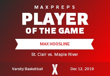 #1 Max Hoosline Player of the Game badge