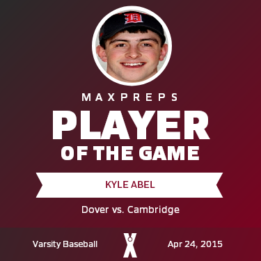 #9 Kyle Abel Player of the Game badge