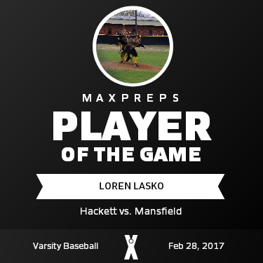 #4 Loren Lasko Player of the Game badge