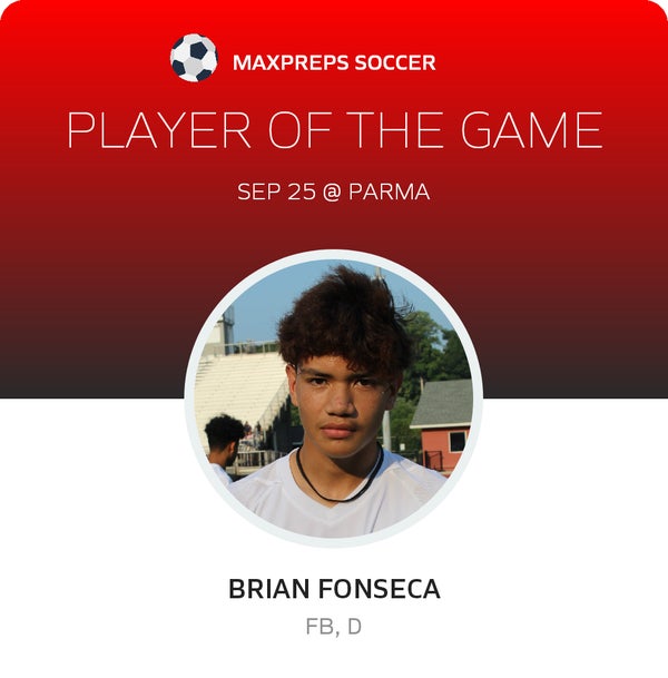 #8 Brian Fonseca Player of the Game badge