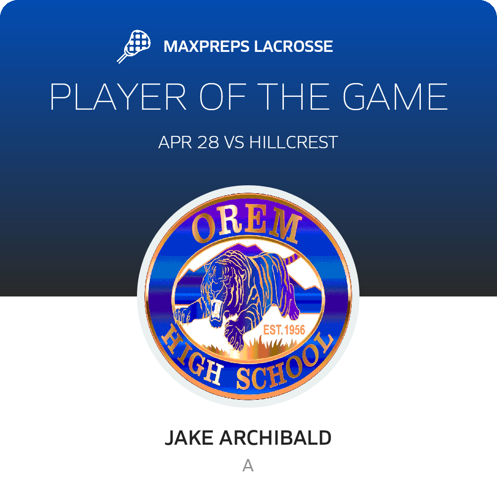 Player of the Game