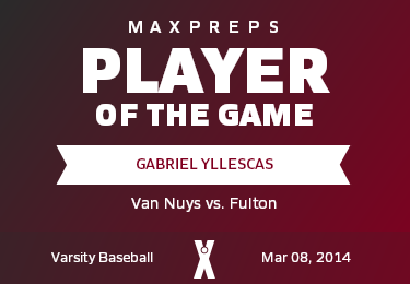 #53 Gabriel Yllescas Player of the Game badge