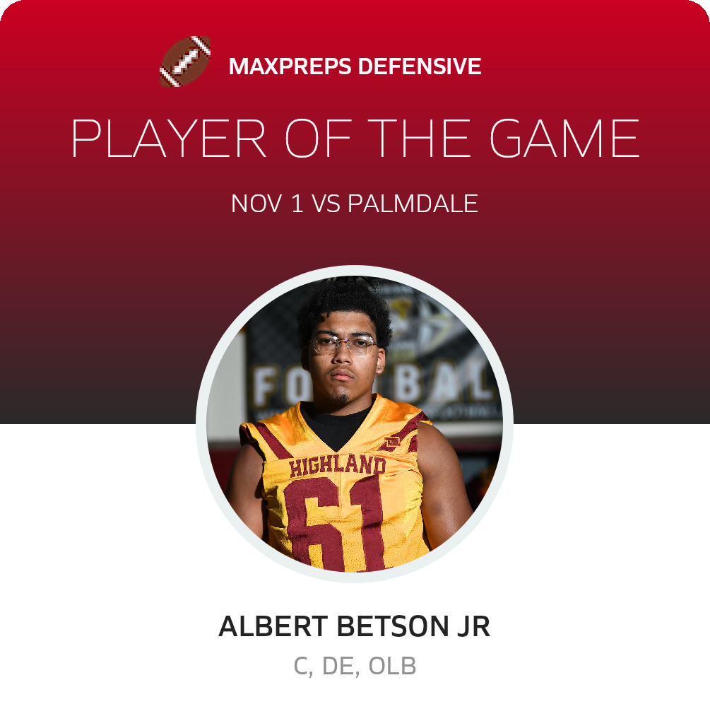 Player of the Game