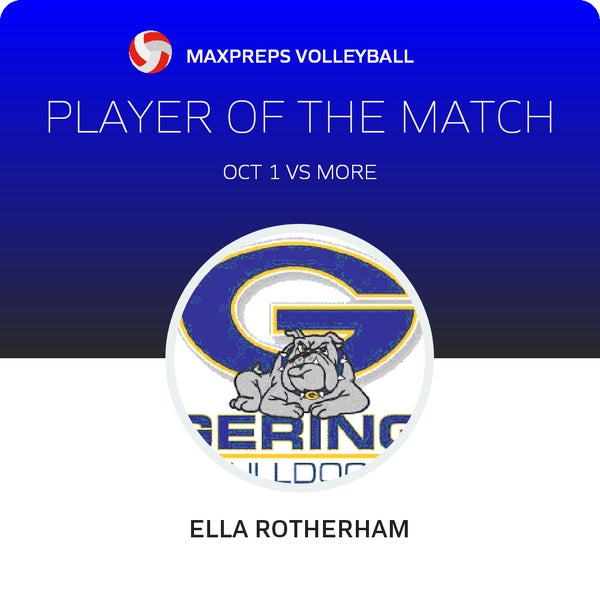 #26 Ella Rotherham Player of the Game badge