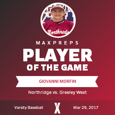 #14 Giovanni Morfin Player of the Game badge