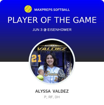 Alyssa Valdez Player of the Game badge