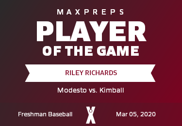 #17 Riley Richards Player of the Game badge