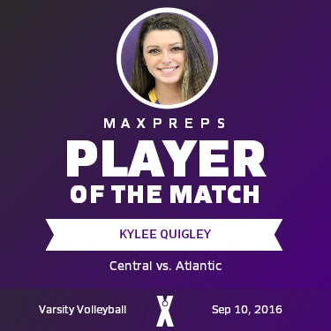 #6 Kylee Quigley Player of the Game badge