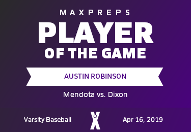 #45 Austin Robinson Player of the Game badge