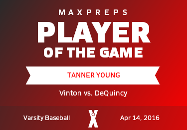 #8 Tanner Young Player of the Game badge