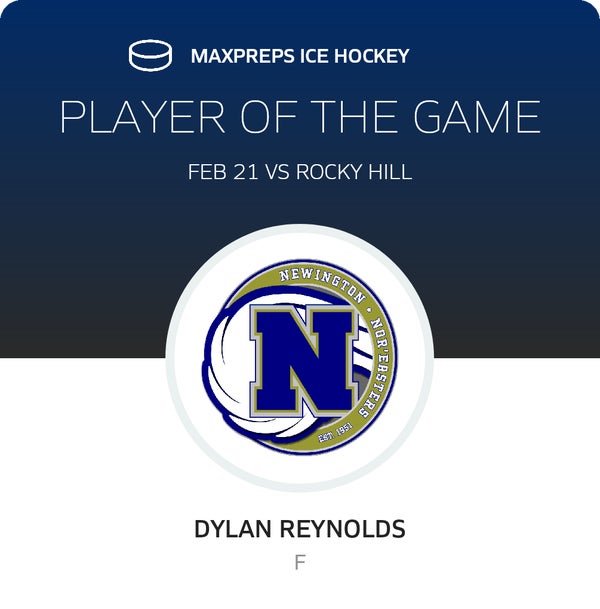 #7 Dylan Reynolds Player of the Game badge