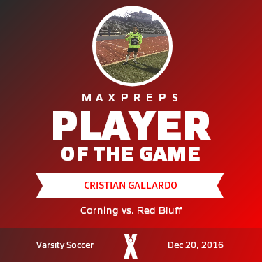 #01 Cristian Gallardo Player of the Game badge