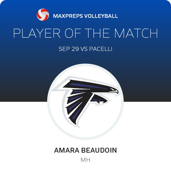 #9 Amara Beaudoin Player of the Game badge