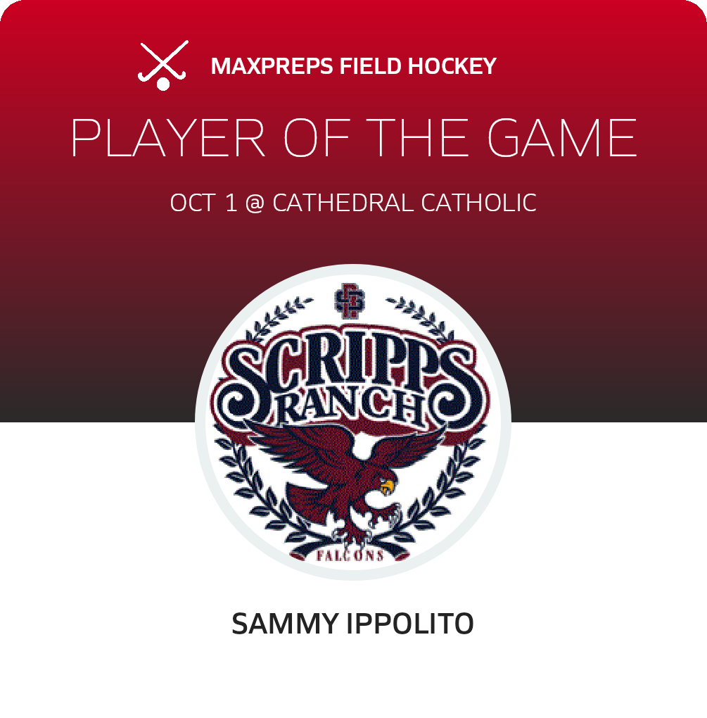 #1 Sammy Ippolito Player of the Game badge