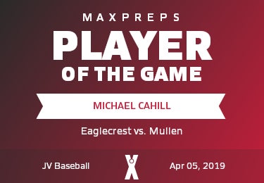 Michael Cahill Player of the Game badge