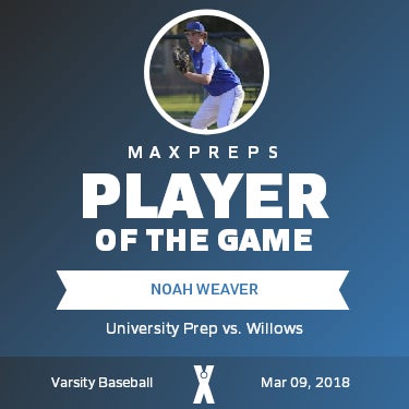 #14 Noah Weaver Player of the Game badge