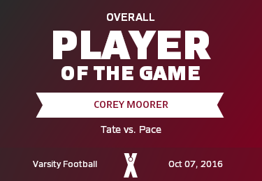 #20 Corey Moorer Player of the Game badge