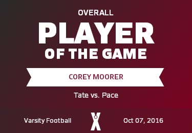 #20 Corey Moorer Player of the Game badge