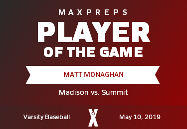 #16 Matt Monaghan Player of the Game badge
