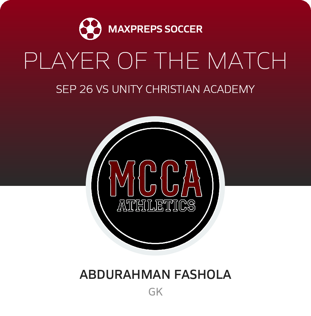 Player of the Match