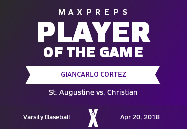 #26 Giancarlo Cortez Player of the Game badge