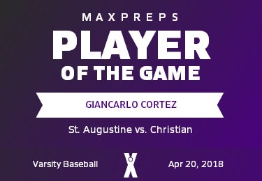 #26 Giancarlo Cortez Player of the Game badge