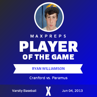 #3 Ryan Williamson Player of the Game badge