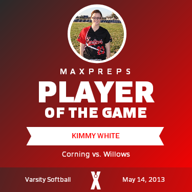 #23 Kimmy White Player of the Game badge