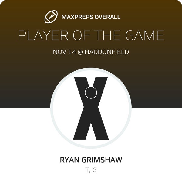 #76 Ryan Grimshaw Player of the Game badge