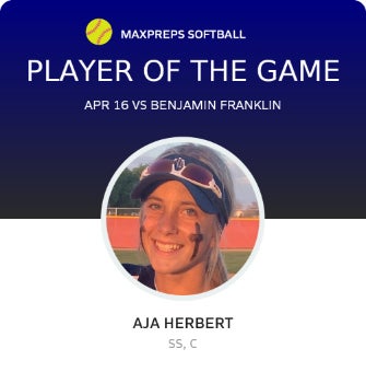 #2 Aja Herbert Player of the Game badge