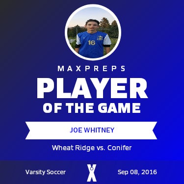 #16 Joe Whitney Player of the Game badge