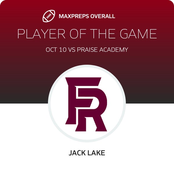 #7 Jack Lake Player of the Game badge