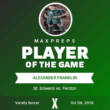 #19 Alexander Franklin Player of the Game badge