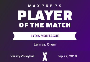 #13 Lydia Montague Player of the Game badge