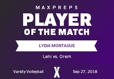 #13 Lydia Montague Player of the Game badge