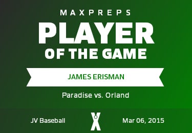 #6 James Erisman Player of the Game badge