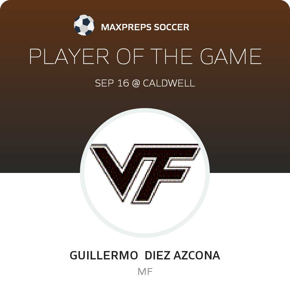 #22 G. Diez Azcona Player of the Game badge