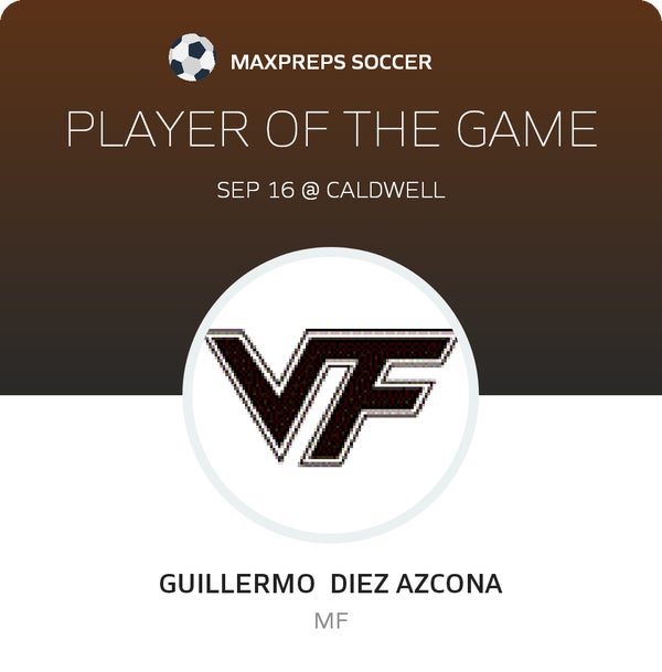 #22 G. Diez Azcona Player of the Game badge